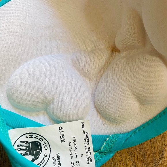 BODY GLOVE BIKINI TOP Push Up x 2 set XS padded - Picture 7 of 8